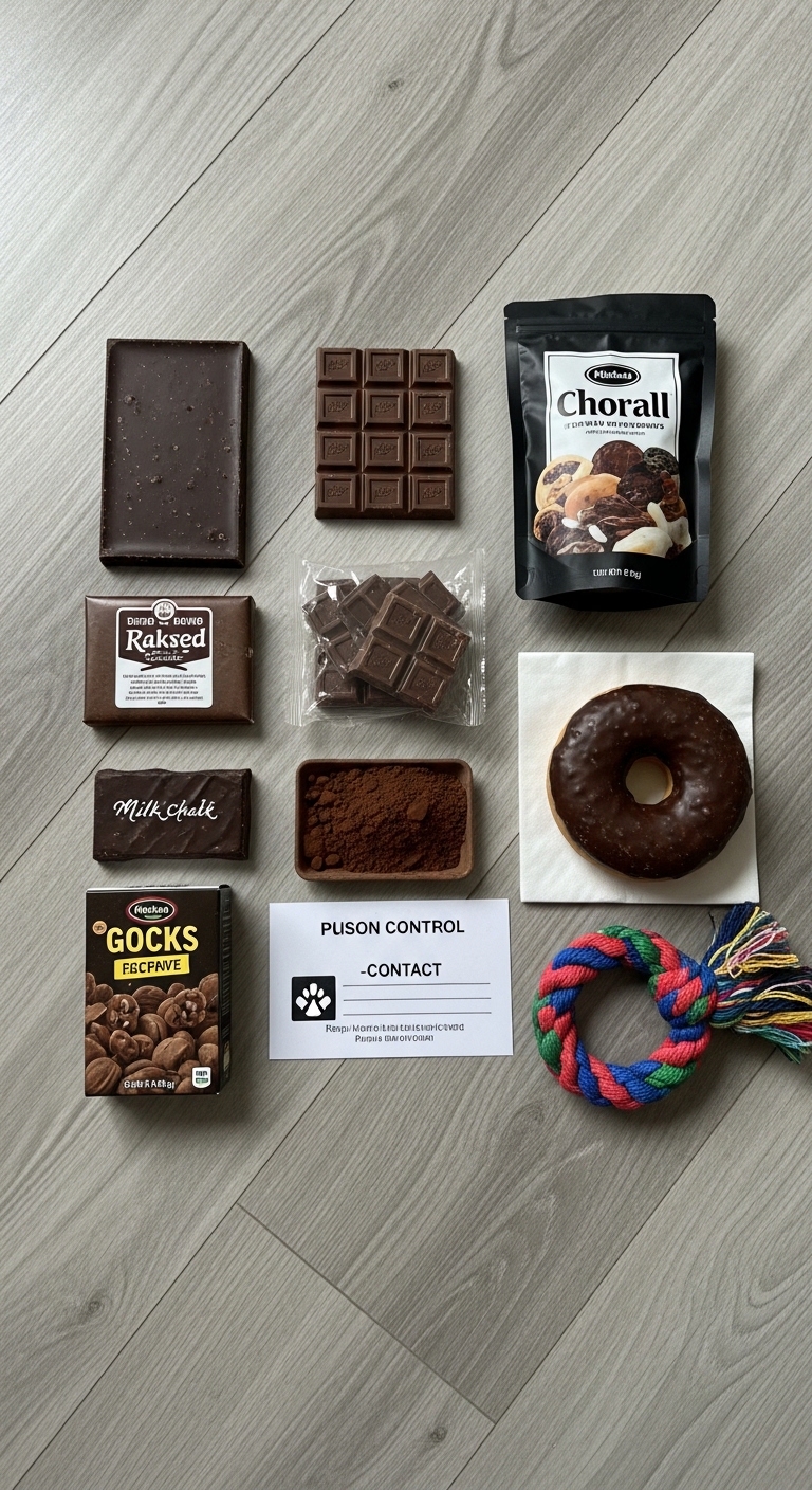 A box of chocolate and a bag of chocolate chips.