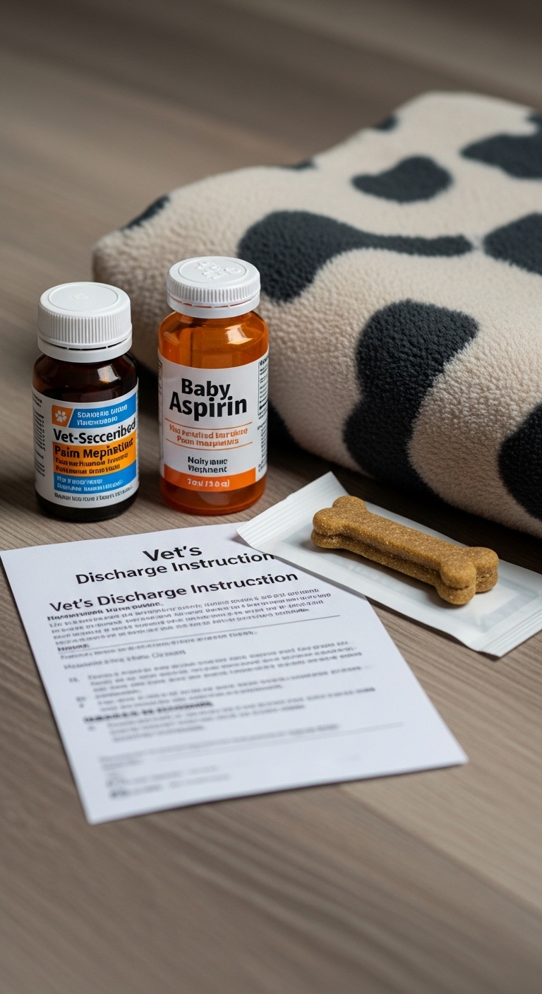 A bottle of aspirin and a bottle of Tylenol are on a table.