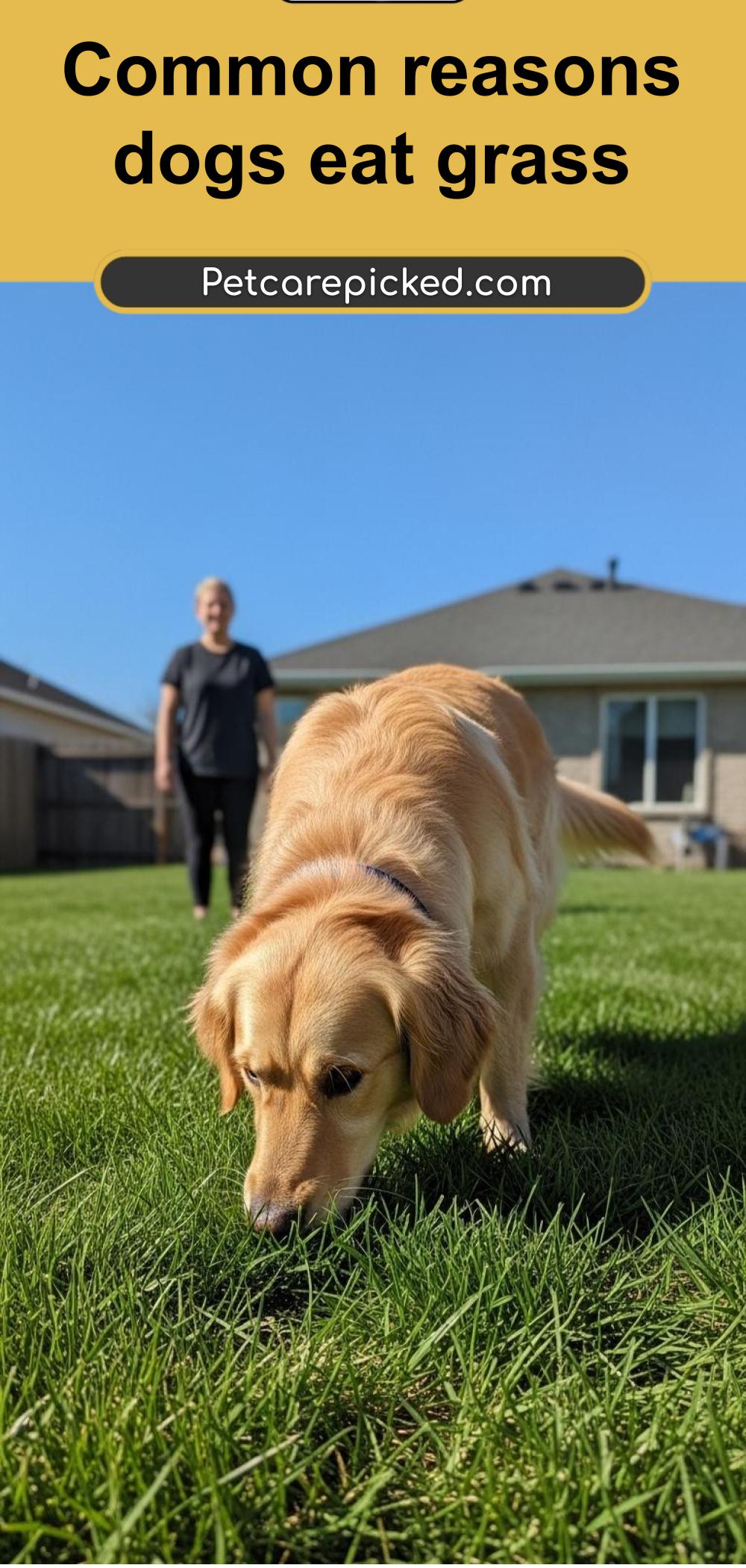 Dog Eating Grass: Common Causes - Pet care Picked