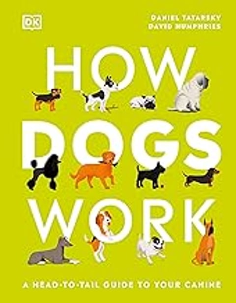 A book cover with a dog on the front.
